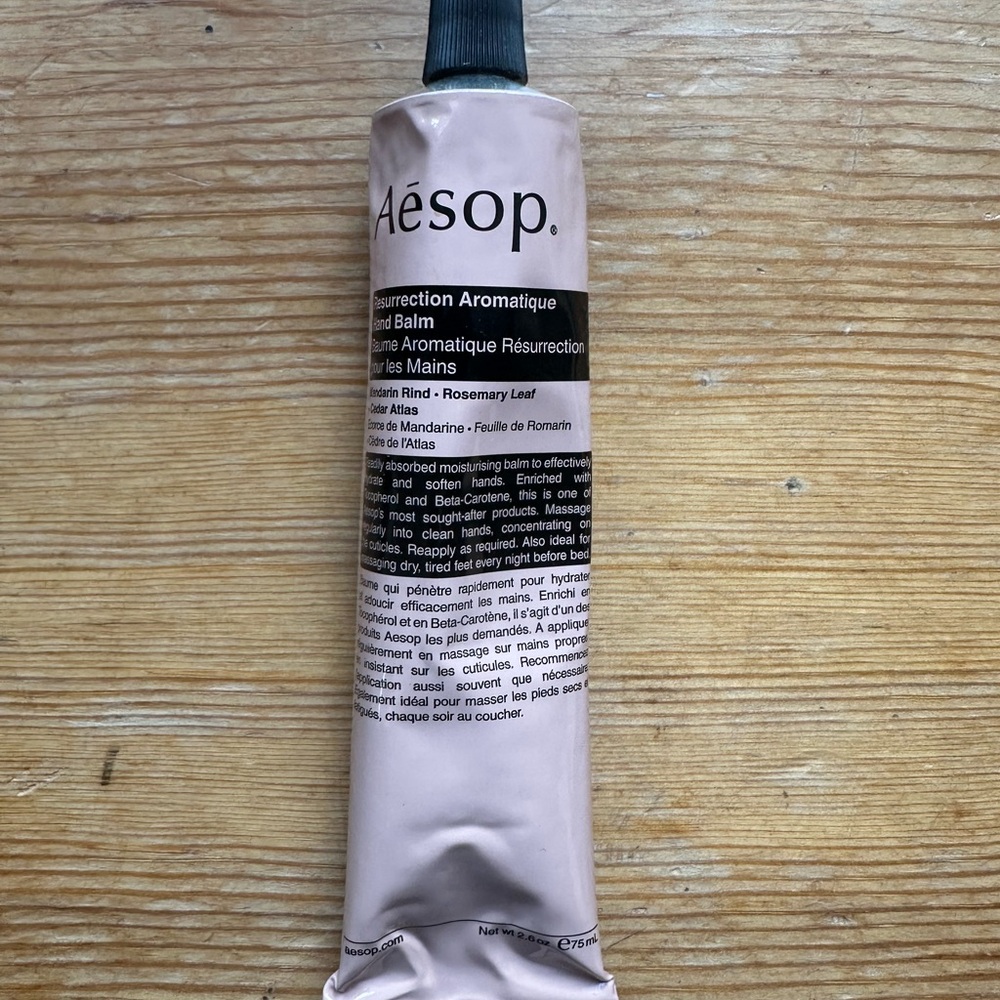 Aesop Resurrection Aromatique Hand Balm - Pink